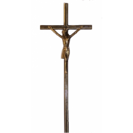 krzyż z brązu włoski 16 x 40 cm