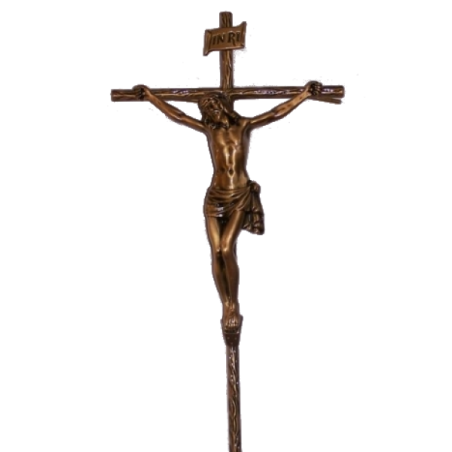 Krzyż z brązu Drzewko 23 x 46 cm