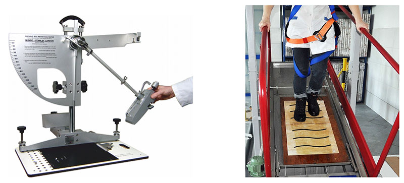 badania działania antypoślizgu